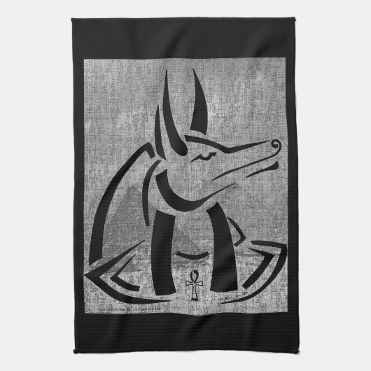 Anubis Kitchen Towel Theedoek (Verticaal)
