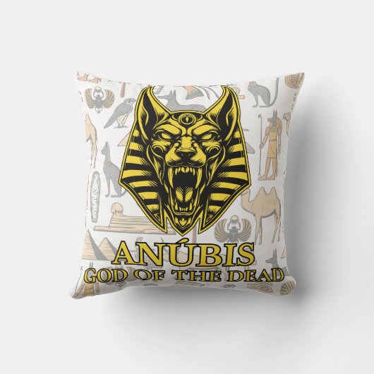 anubis kussen (Achterkant)