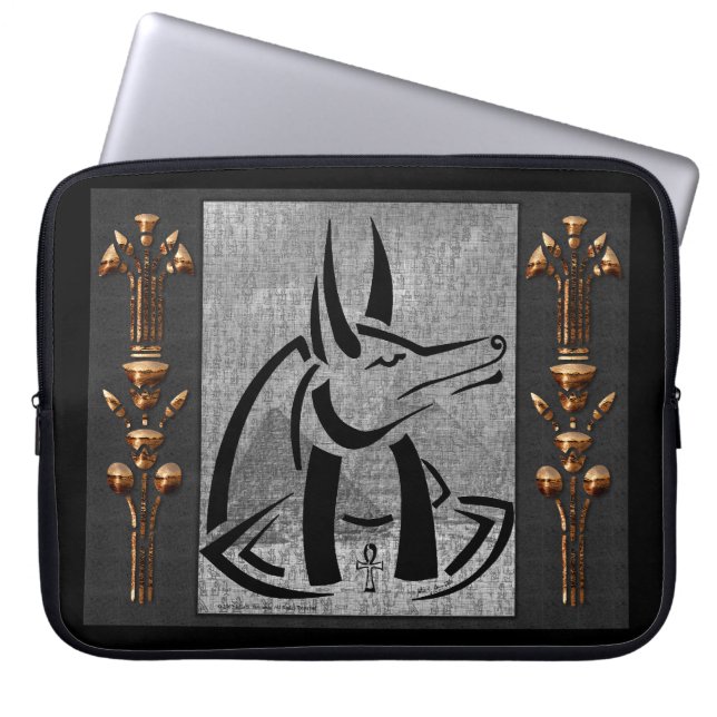 Anubis Laptop Bag Sleeve (Voorkant)