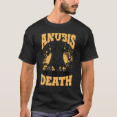 Anubis macht over de dood God van de doodsgeschied T-shirt (Voorkant)
