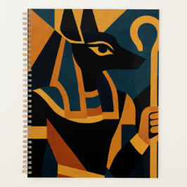 Anubis Modern Abstract Egyptisch Planner