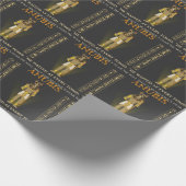 Anubis Onverschrokken Grafbewaker Oud Egypte Cadeaupapier (Hoek)