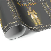 Anubis Onverschrokken Grafbewaker Oud Egypte Cadeaupapier (Rol Hoek)