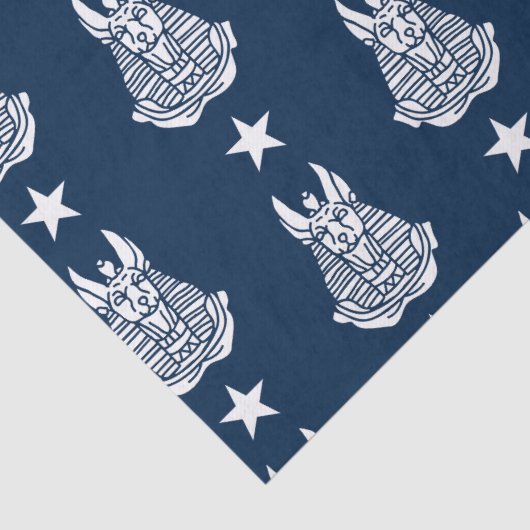 Anubis Oud Egyptisch Weefselpapier Tissuepapier (Detail)