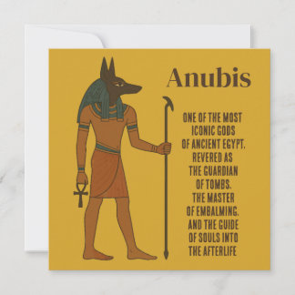 Anubis - Oude Egyptische Geschiedenis
