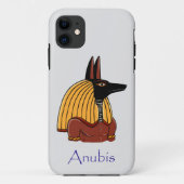 Anubis Oude Egyptische God van de Dood Case-Mate iPhone Case (Achterkant)