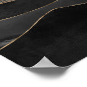 Anubis over het Egyptische pyramidellandschap Poster (Hoek)