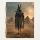Anubis Planner – Egyptian Mythology Dark Aesthetic (Voorkant)