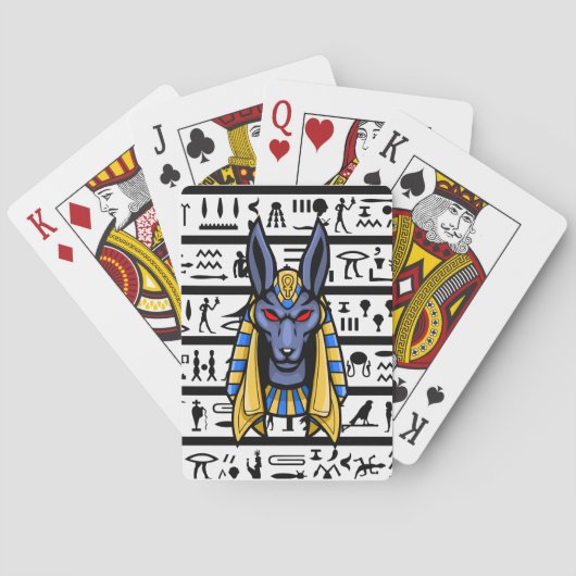 Anubis Playing Cards / Baralho Anúbis Pokerkaarten (Achterkant)