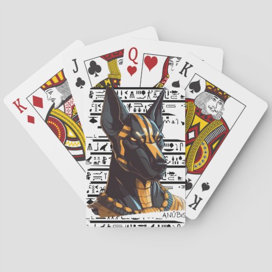 Anubis Playing Cards / Baralho Anúbis Pokerkaarten (Achterkant)
