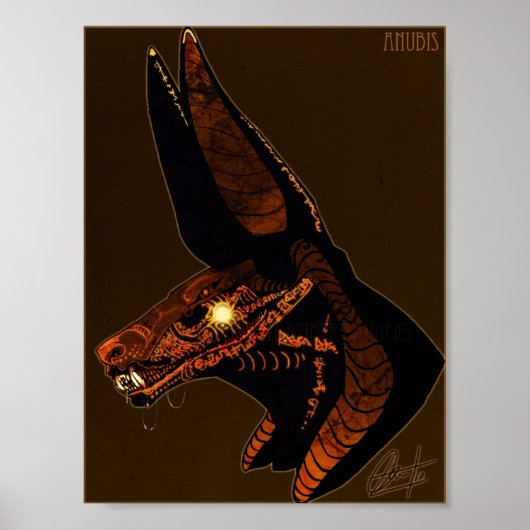 Anubis Poster (Voorkant)