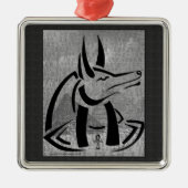 Anubis Premium Square Ornament (Voorkant)