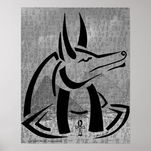 Anubis Print (Voorkant)