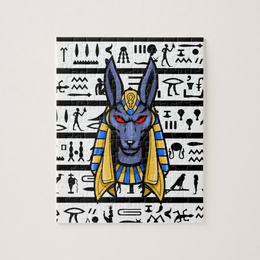 Anubis Puzzle / Quebra-Cabeça Anúbis Legpuzzel (Verticaal)
