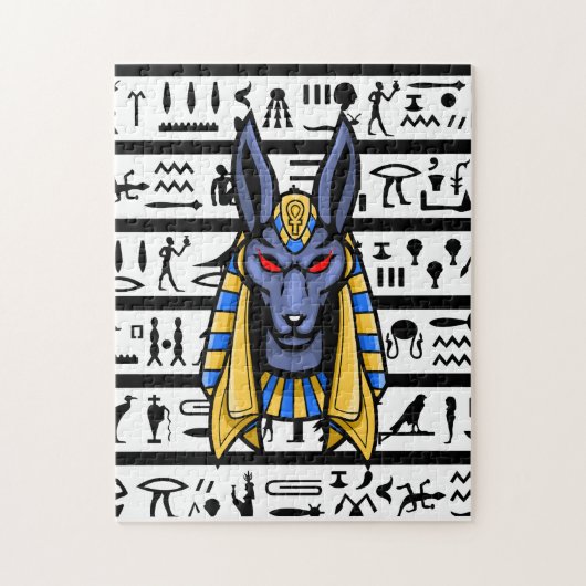 Anubis Puzzle / Quebra-Cabeça Anúbis Legpuzzel (Verticaal)