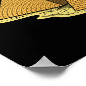 Anubis Ra Egyptian Gods Ancient Pyramids Mythology Poster (Hoek)