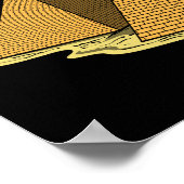 Anubis Ra Egyptian Gods Ancient Pyramids Mythology Poster (Hoek)