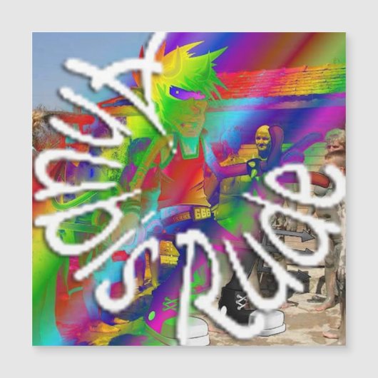 Anubis Rude Magnet Large (Voorkant)