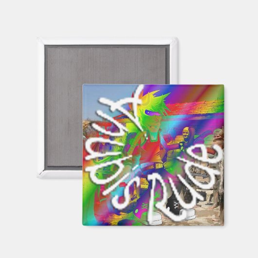 Anubis Rude Magnet Small (Voorkant / Achterkant)