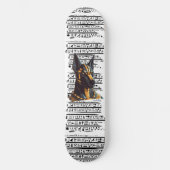 Anubis Skateboard (Voorkant)