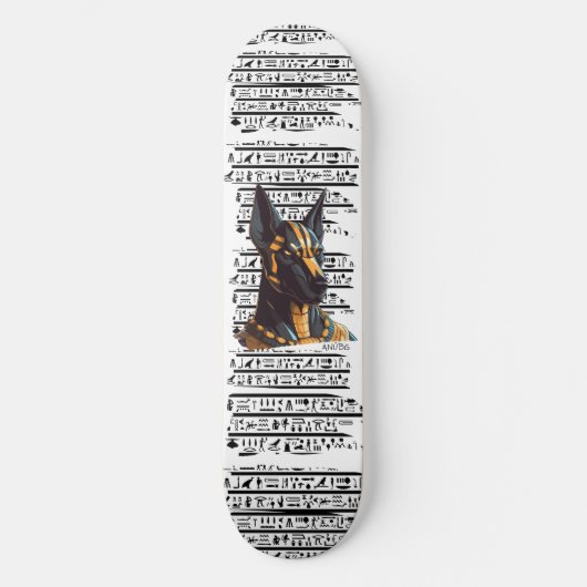Anubis Skateboard (Voorkant)