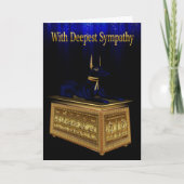 Anubis Sympathy Card Kaart (Voorkant)
