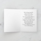 Anubis Sympathy Card Kaart (Binnen)