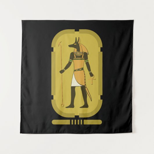 Anubis Tapestry Wandkleed (Voorkant)