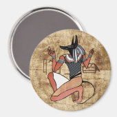 Anubis The Guardian Egyptian Magneet (Voorkant / Achterkant)