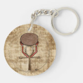 Anubis The Guardian Egyptian Sleutelhanger (Achterkant)