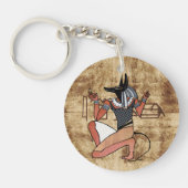 Anubis The Guardian Egyptian Sleutelhanger (Voorkant)