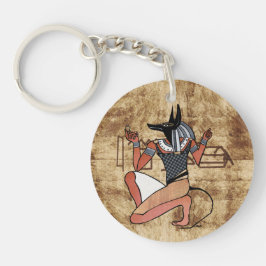 Anubis The Guardian Egyptian Sleutelhanger