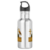 Anubis & Thoth | Egyptian Symbols - Water Bottle Waterfles (Achterkant)