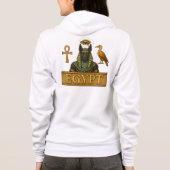 Anubis & Thoth | Egyptische Symbolen - Hoodie (Achterkant)