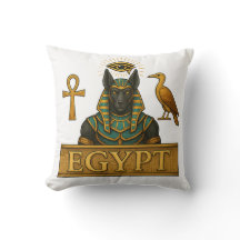 Anubis & Thoth | Egyptische Symbolen - Kussensloop