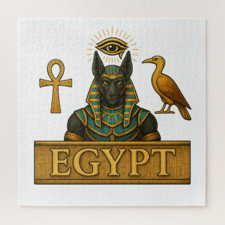 Anubis & Thoth – Oude Egyptische Symbolen Legpuzzel