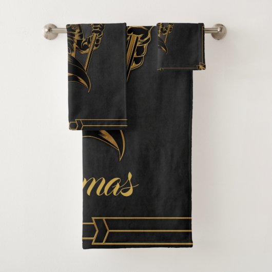 Anubis was een oude Egyptische god. Bad Handdoek (Insitu)