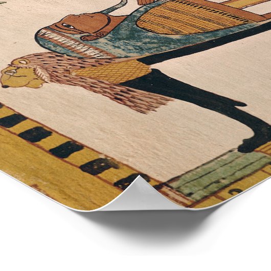 Anubis woont de mammie van Sennedjem bij Poster (Hoek)