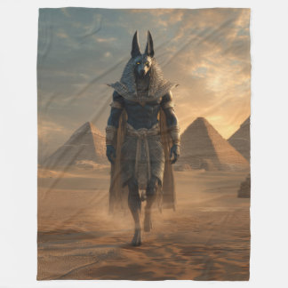 Anubis Worpdeken – Egyptische Mythologie Huisdecor Fleece Deken