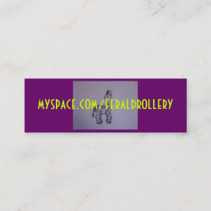 Anuddah FD-kaart Mini Visitekaartje