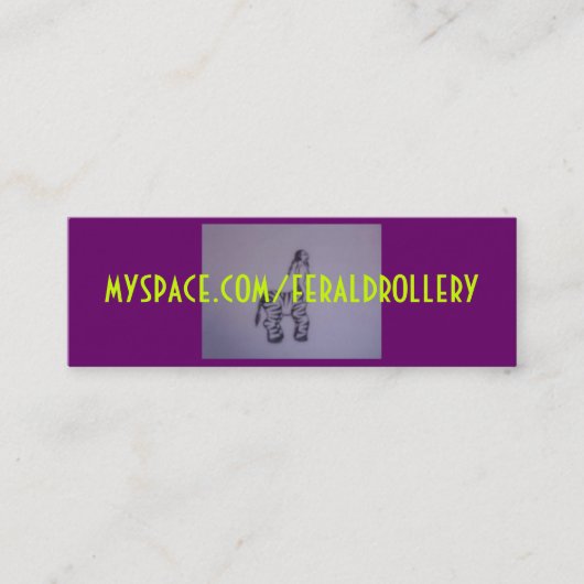 Anuddah FD-kaart Mini Visitekaartje (Voorkant)