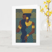 Anuket-Wenskaart Kaart (Gele Bloem)