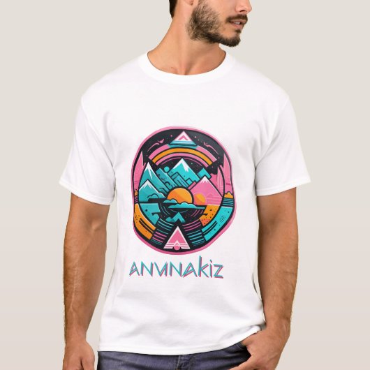 Anunakiz Anunnaki Bergen van Ninhursag T-shirt (Voorkant)