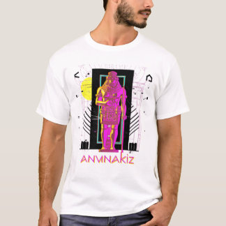 Anunakiz Neon Anunnaki Guardian T-shirt