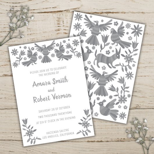 ANUNCIO COLORIDO OTOMI MEXICANO AANKONDIGING