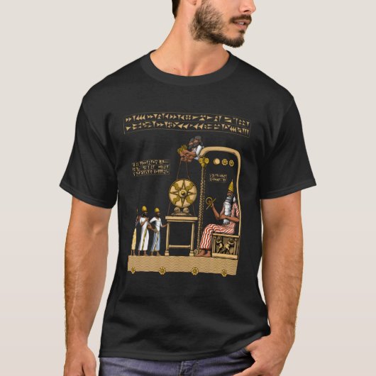 Anunnaki Alien Sumerische Goden Oude Babylonische T-shirt (Voorkant)