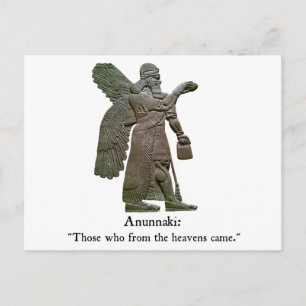 Anunnaki Ancient Aliens Briefkaart
