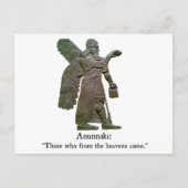 Anunnaki Ancient Aliens Briefkaart (Voorkant)