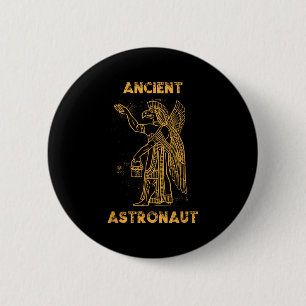 Anunnaki Ancient Astronaut Sumerian Alien Theorist Ronde Button 5,7 Cm