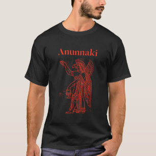 Anunnaki Ancient Astronaut Sumerian Alien Theorist T-shirt